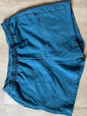 Gymshark Teal Athletic Shorts with Elastic Waist